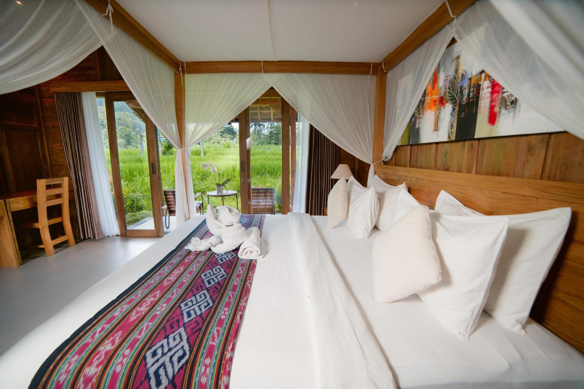 Kubu Sakian Villa And Restaurant Sidemen Silebeng Dış mekan fotoğraf