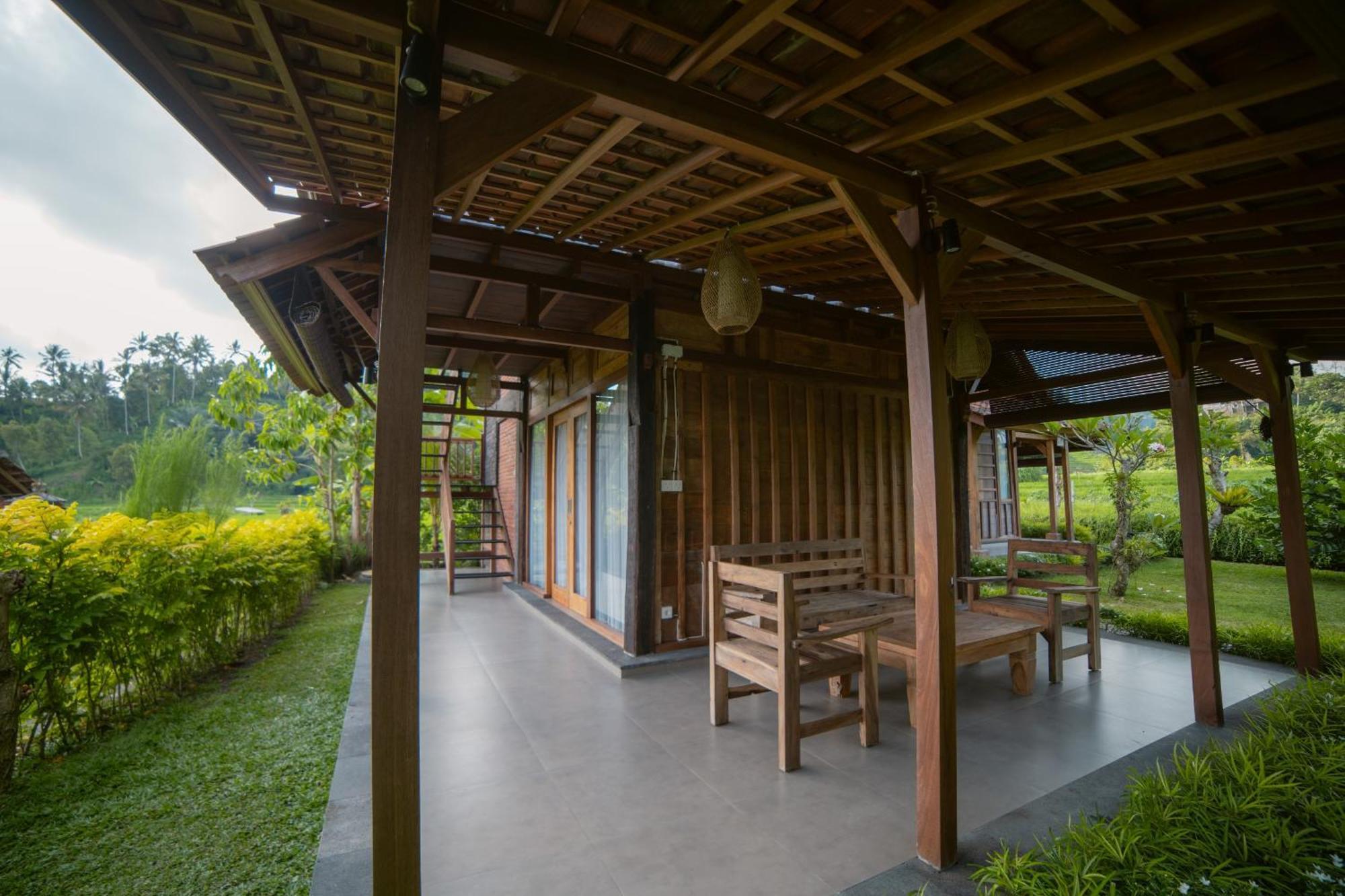 Kubu Sakian Villa And Restaurant Sidemen Silebeng Dış mekan fotoğraf