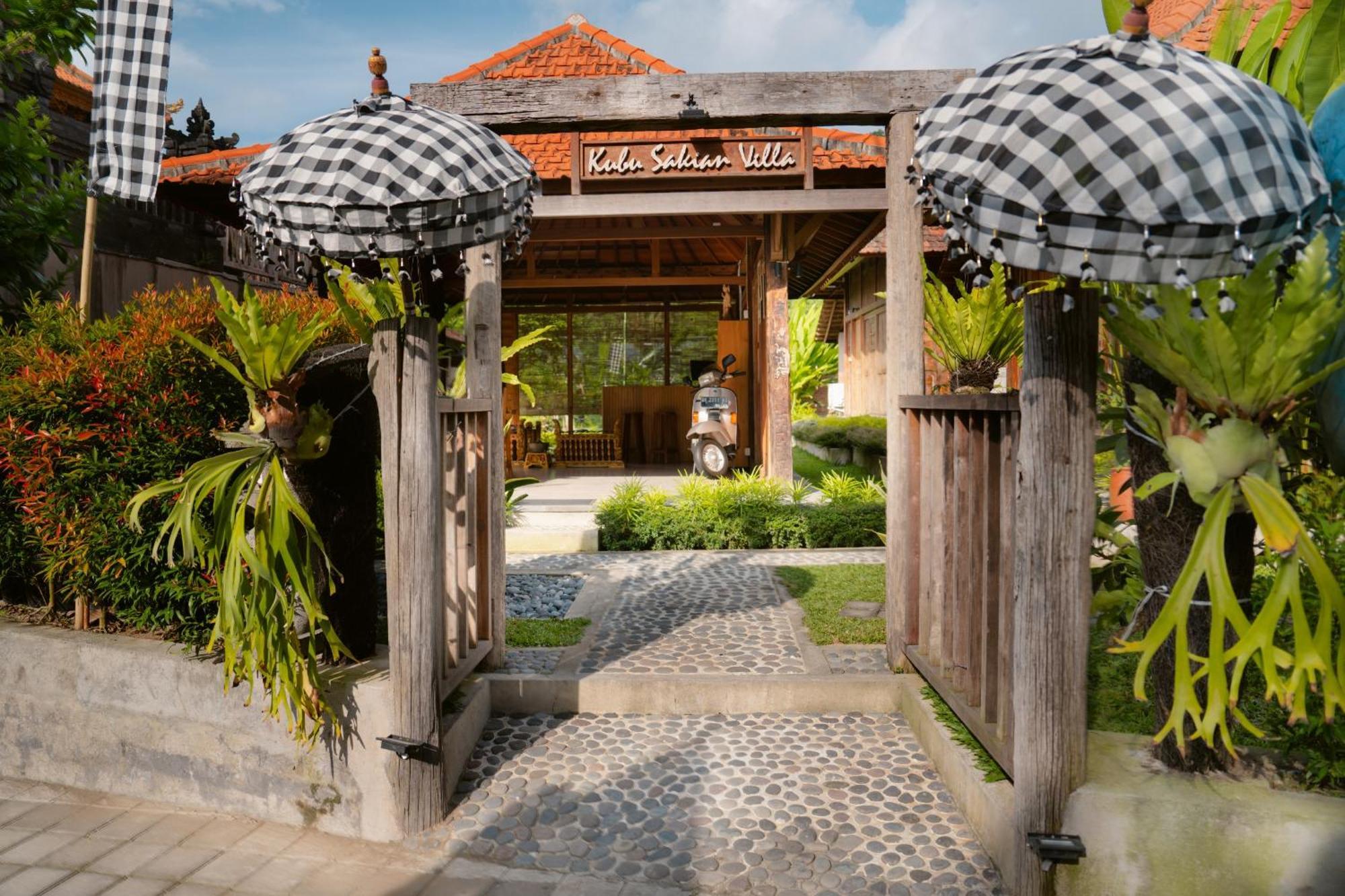 Kubu Sakian Villa And Restaurant Sidemen Silebeng Dış mekan fotoğraf