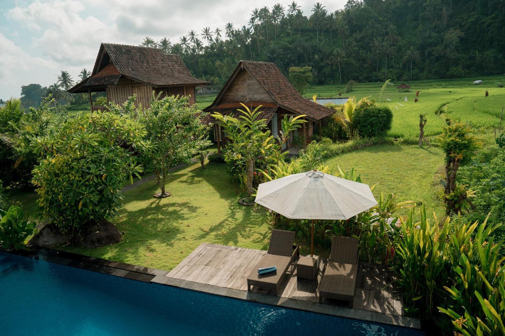Kubu Sakian Villa And Restaurant Sidemen Silebeng Dış mekan fotoğraf