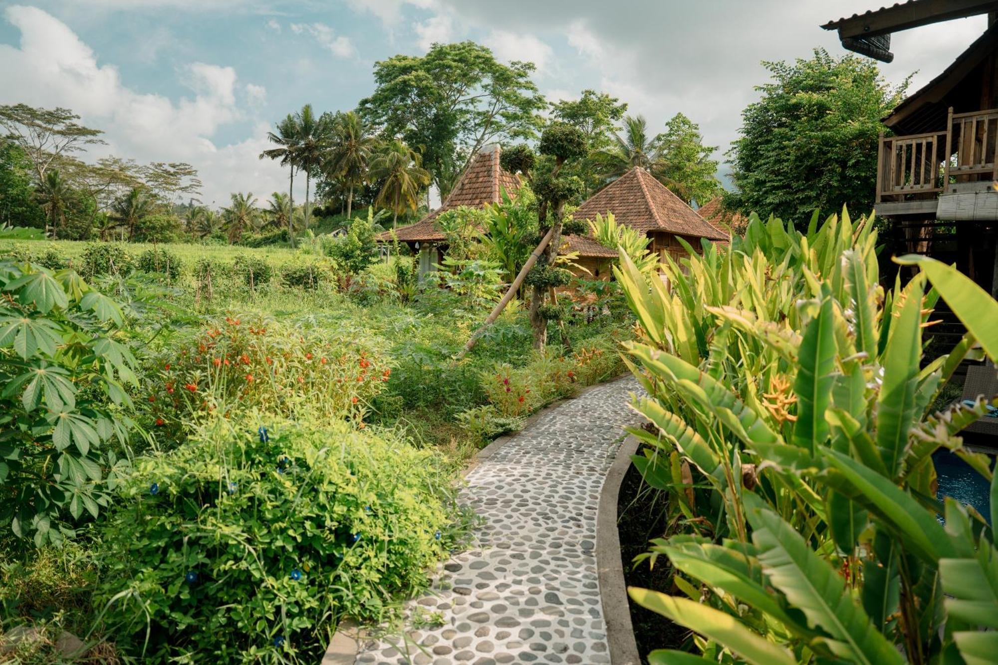 Kubu Sakian Villa And Restaurant Sidemen Silebeng Dış mekan fotoğraf