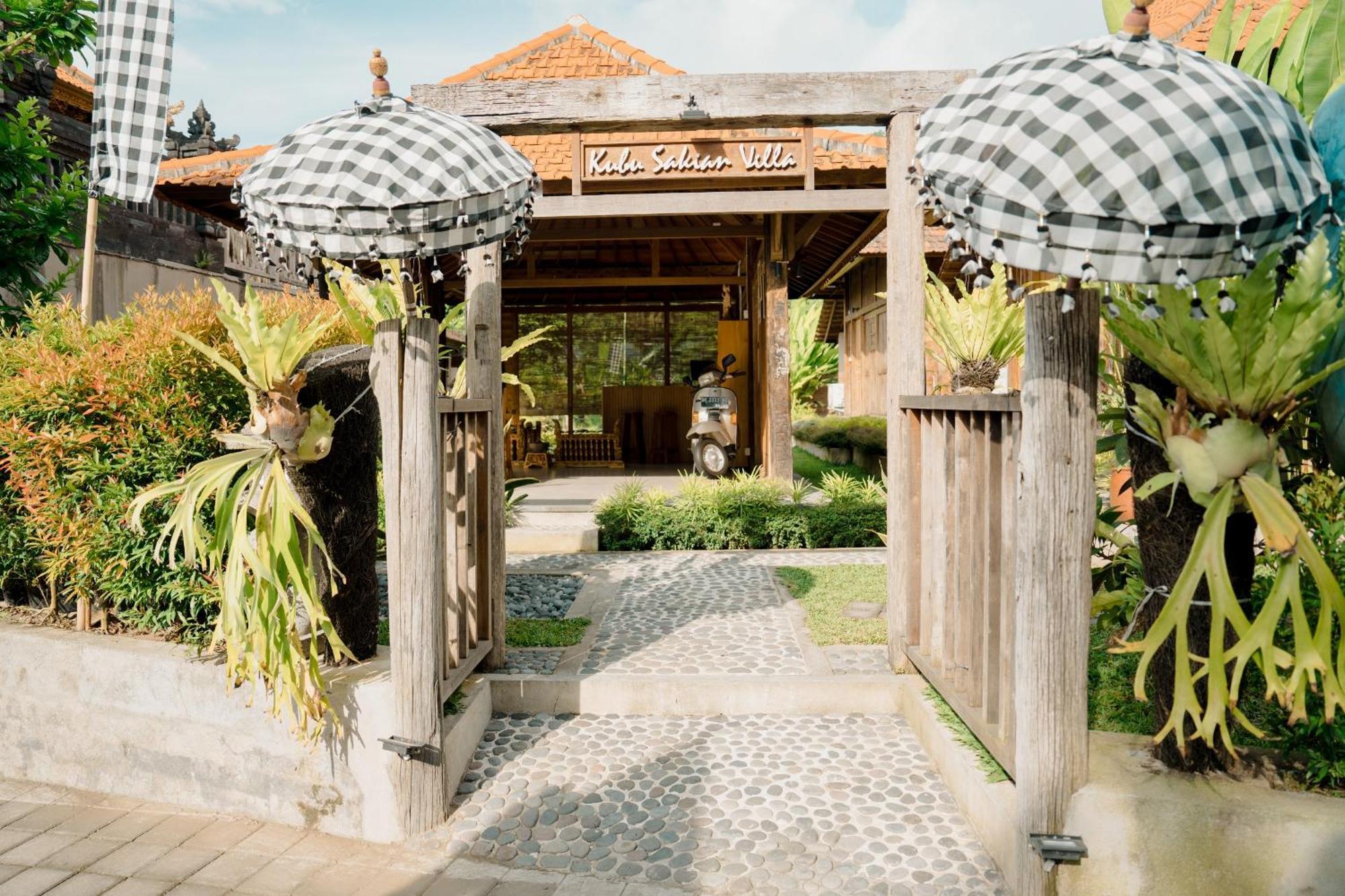 Kubu Sakian Villa And Restaurant Sidemen Silebeng Dış mekan fotoğraf