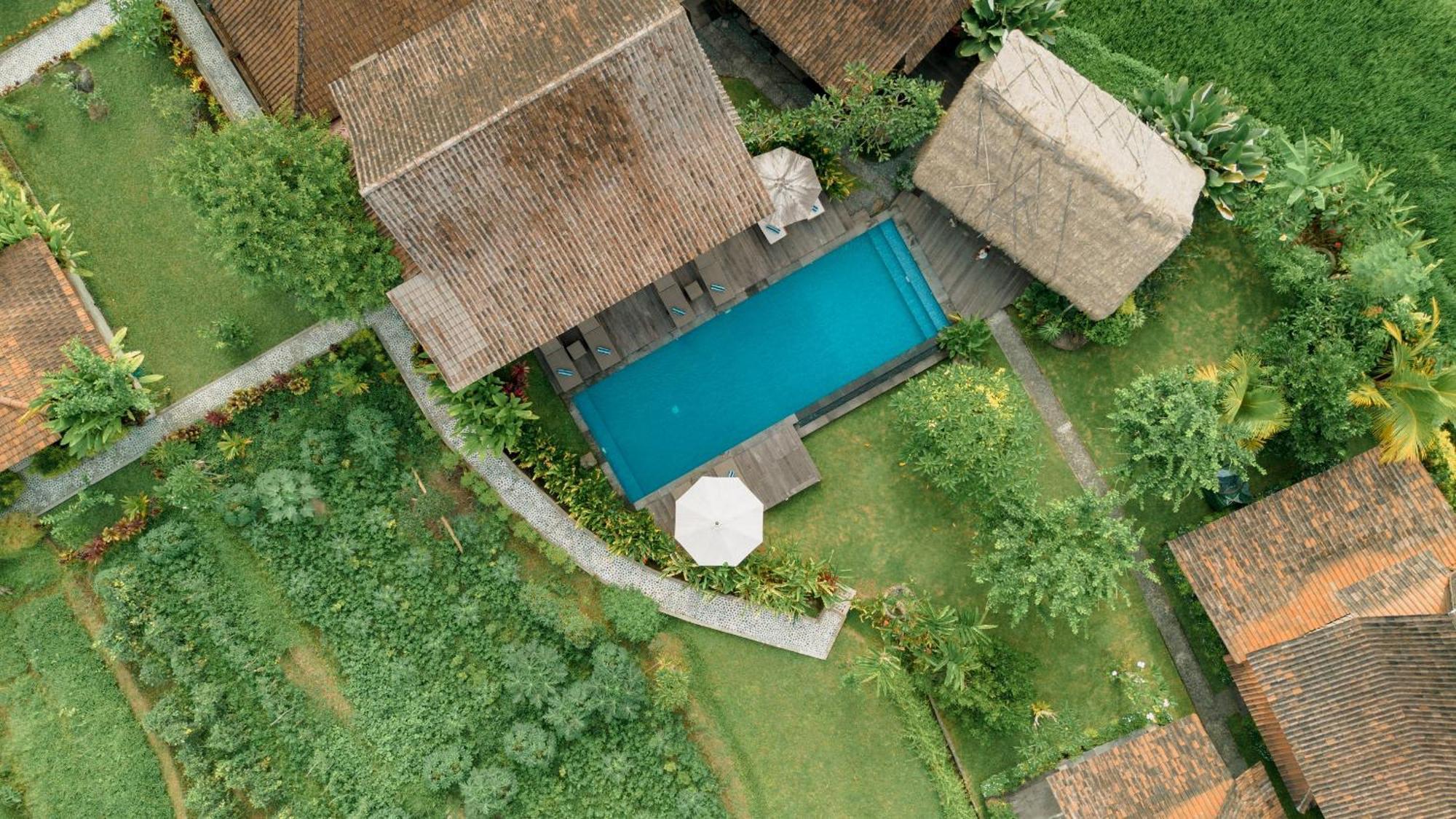 Kubu Sakian Villa And Restaurant Sidemen Silebeng Dış mekan fotoğraf