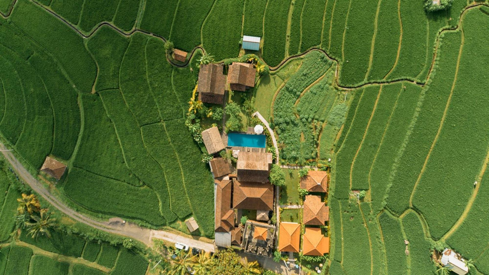 Kubu Sakian Villa And Restaurant Sidemen Silebeng Dış mekan fotoğraf