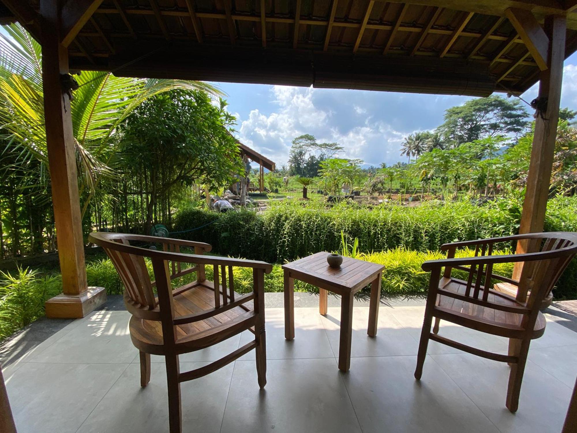 Kubu Sakian Villa And Restaurant Sidemen Silebeng Dış mekan fotoğraf