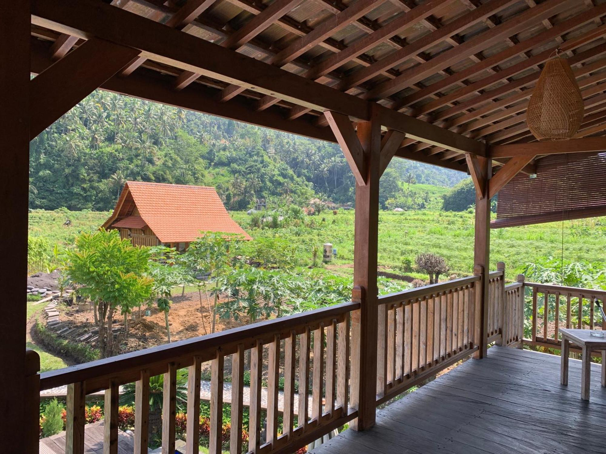 Kubu Sakian Villa And Restaurant Sidemen Silebeng Dış mekan fotoğraf