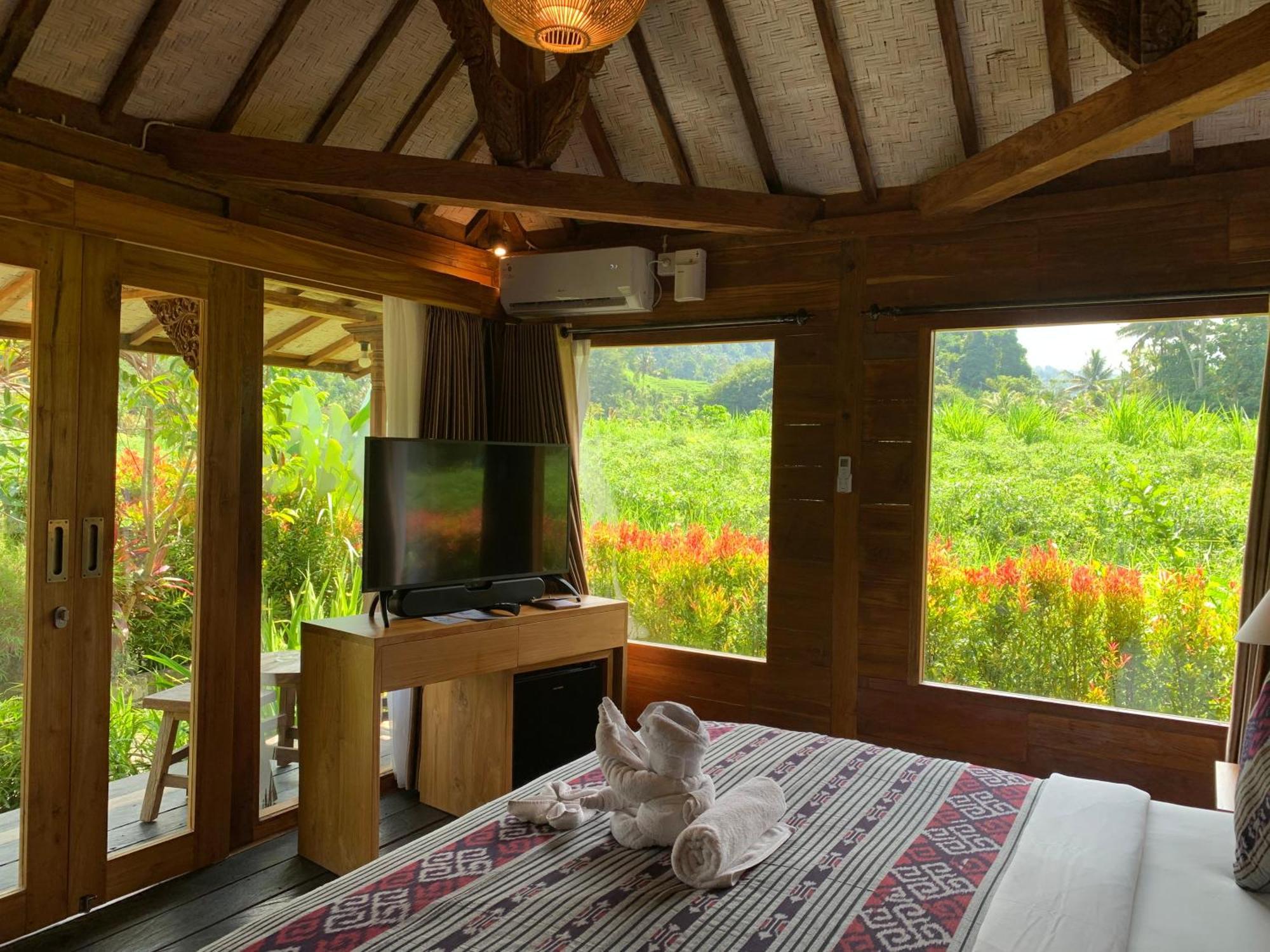 Kubu Sakian Villa And Restaurant Sidemen Silebeng Dış mekan fotoğraf