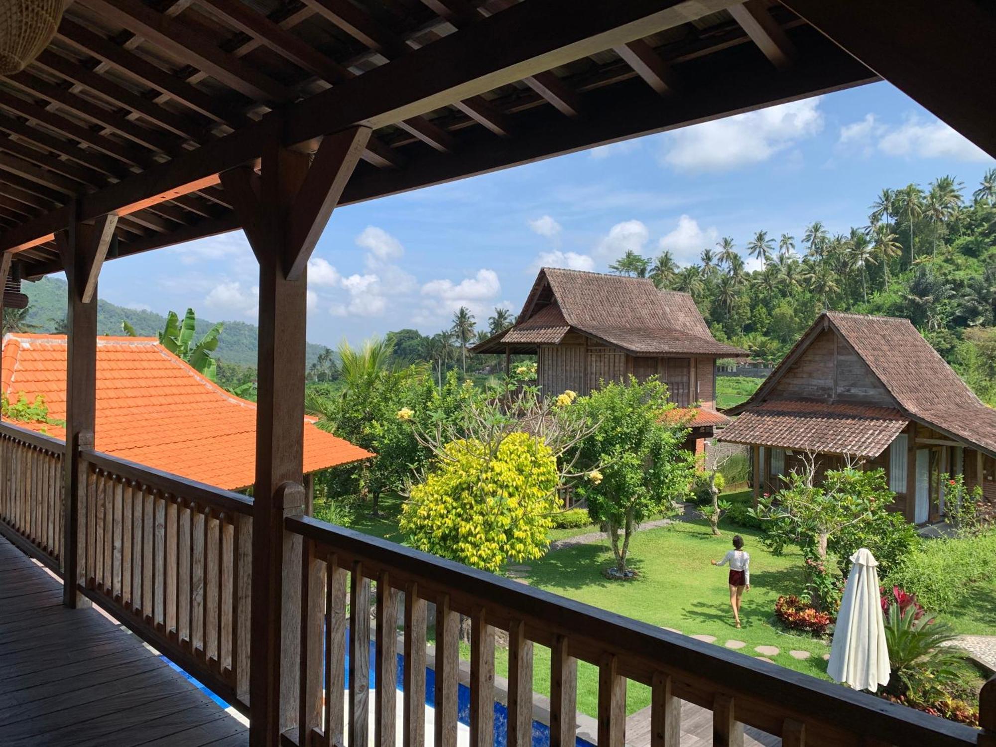 Kubu Sakian Villa And Restaurant Sidemen Silebeng Dış mekan fotoğraf