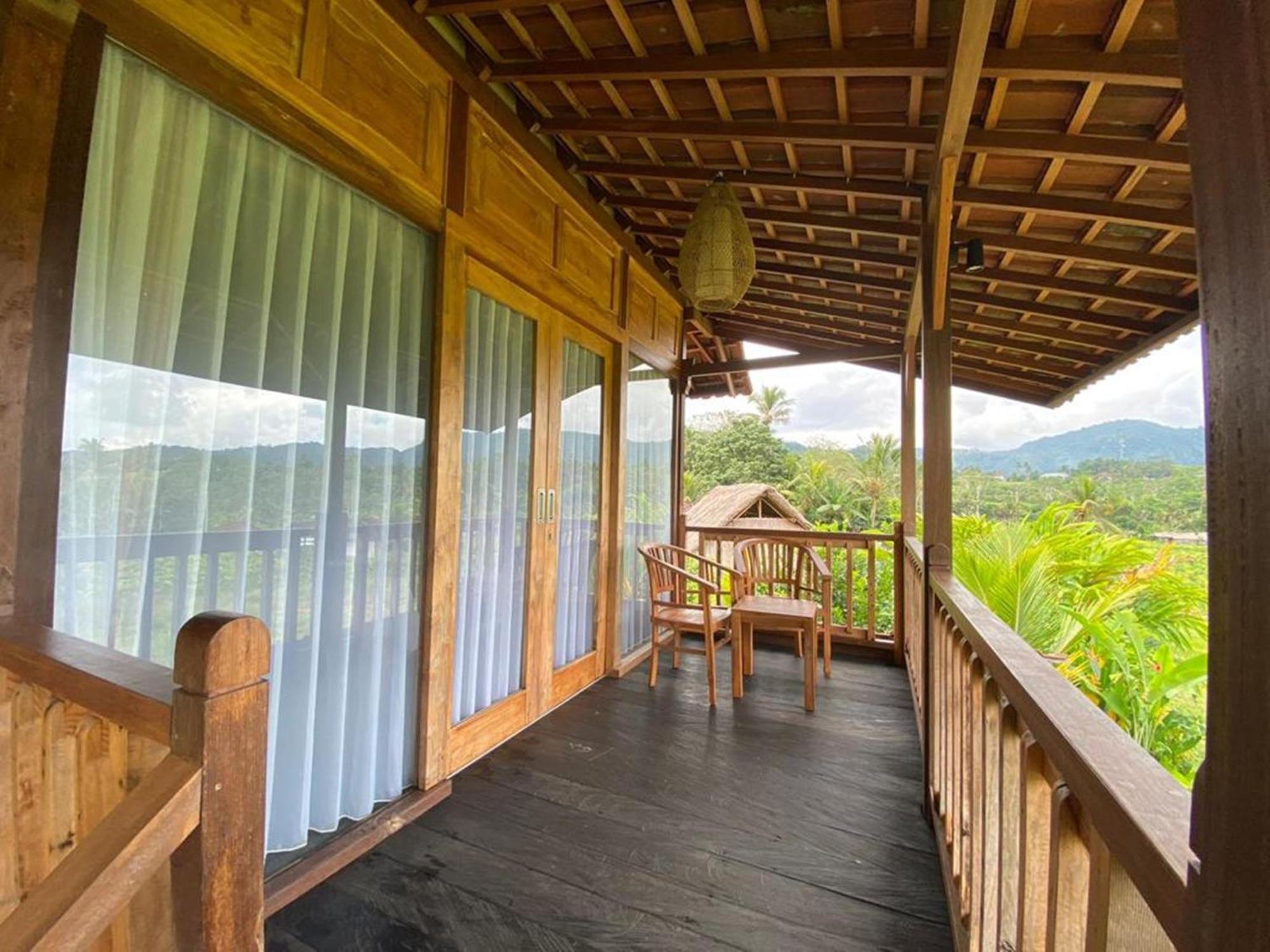 Kubu Sakian Villa And Restaurant Sidemen Silebeng Dış mekan fotoğraf